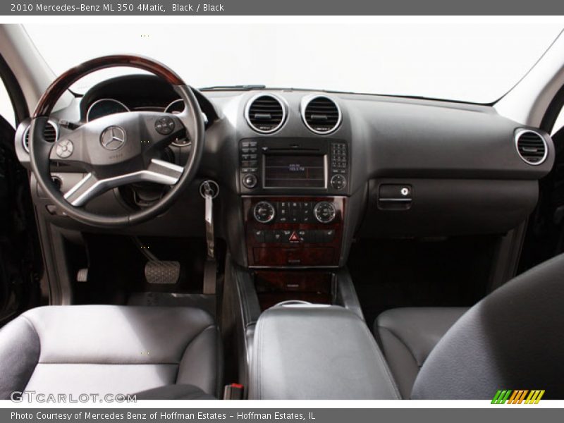Black / Black 2010 Mercedes-Benz ML 350 4Matic