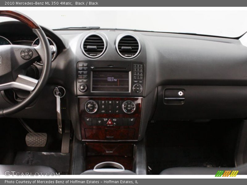 Black / Black 2010 Mercedes-Benz ML 350 4Matic