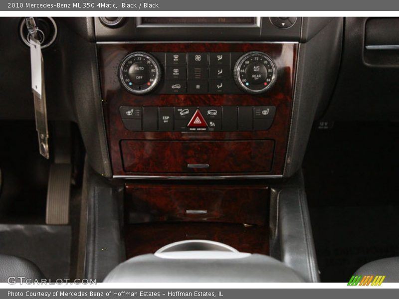Black / Black 2010 Mercedes-Benz ML 350 4Matic