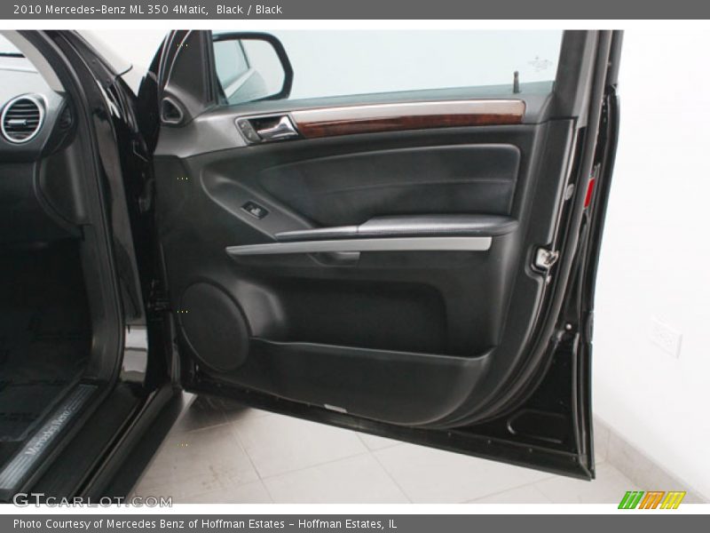 Black / Black 2010 Mercedes-Benz ML 350 4Matic