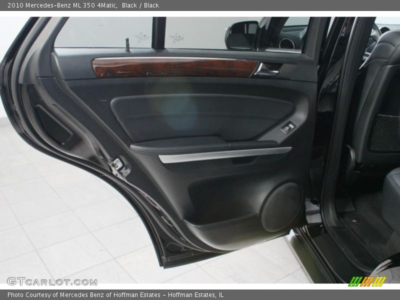 Black / Black 2010 Mercedes-Benz ML 350 4Matic
