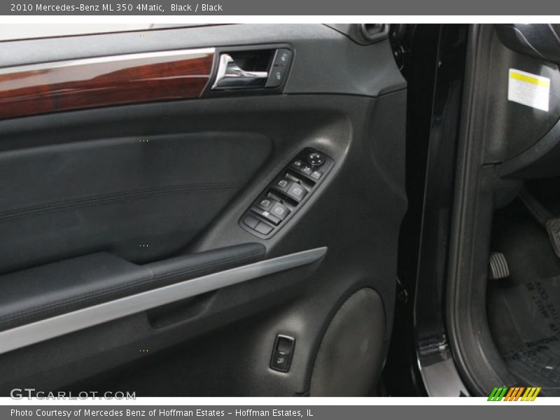 Black / Black 2010 Mercedes-Benz ML 350 4Matic