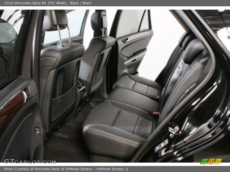 Black / Black 2010 Mercedes-Benz ML 350 4Matic