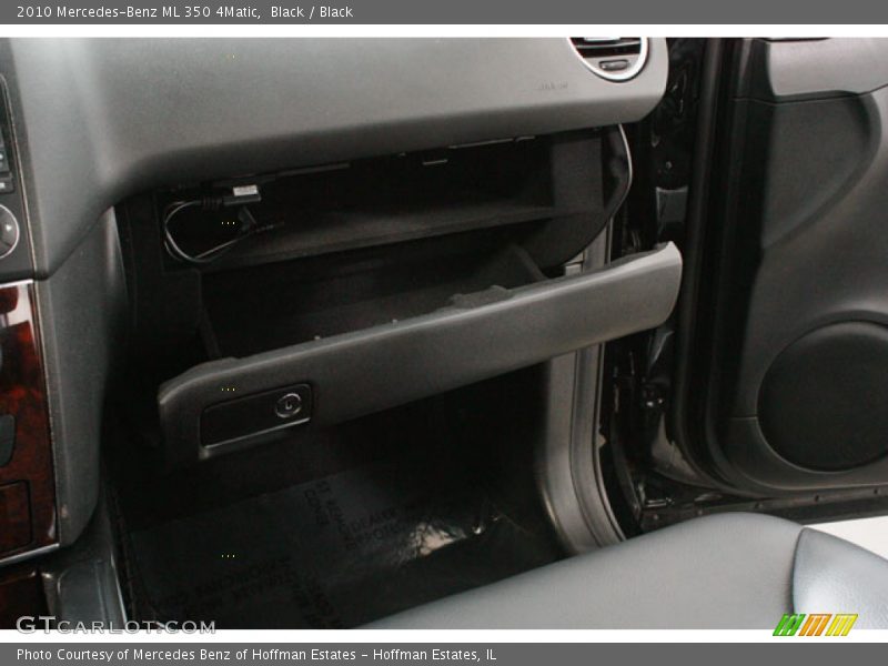 Black / Black 2010 Mercedes-Benz ML 350 4Matic