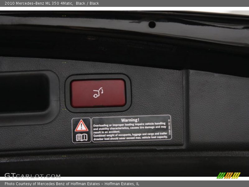 Black / Black 2010 Mercedes-Benz ML 350 4Matic