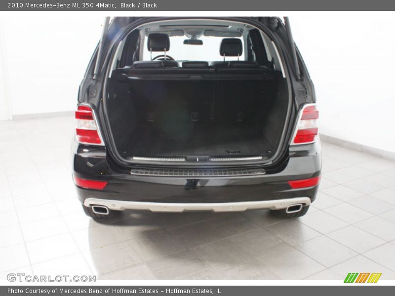 Black / Black 2010 Mercedes-Benz ML 350 4Matic