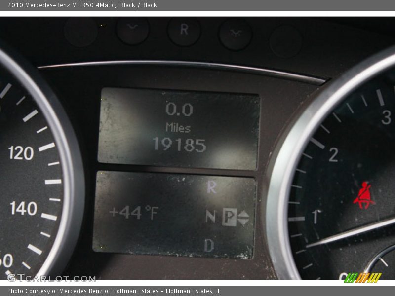 Black / Black 2010 Mercedes-Benz ML 350 4Matic