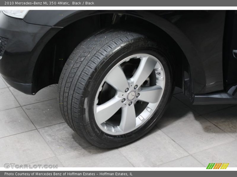 Black / Black 2010 Mercedes-Benz ML 350 4Matic