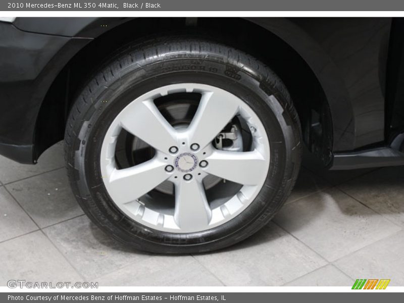 Black / Black 2010 Mercedes-Benz ML 350 4Matic
