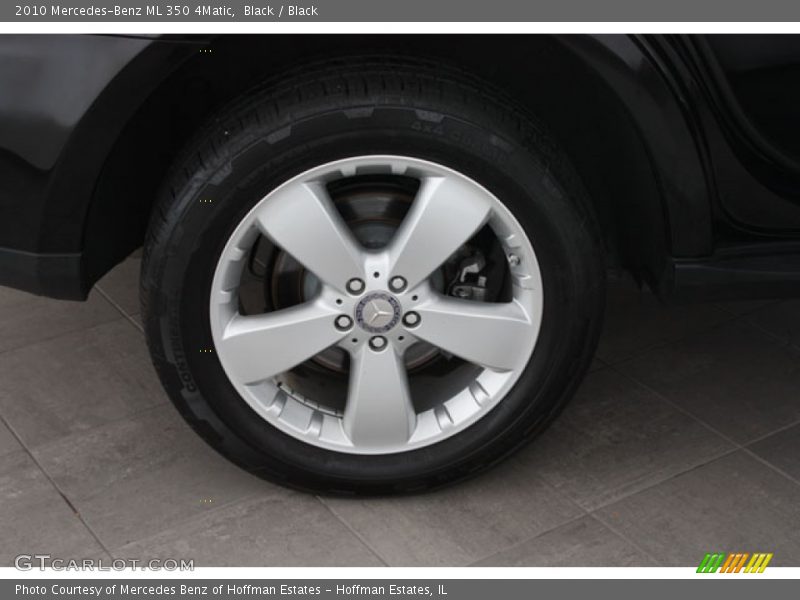 Black / Black 2010 Mercedes-Benz ML 350 4Matic