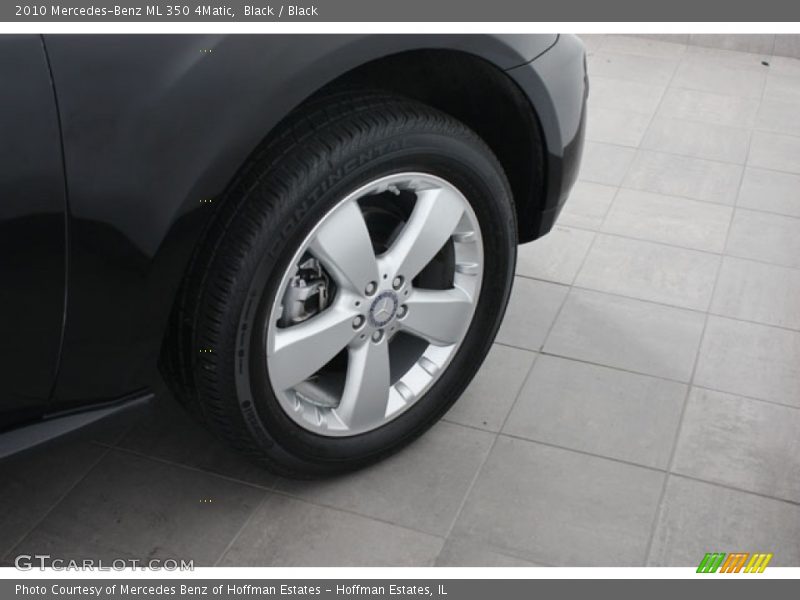 Black / Black 2010 Mercedes-Benz ML 350 4Matic