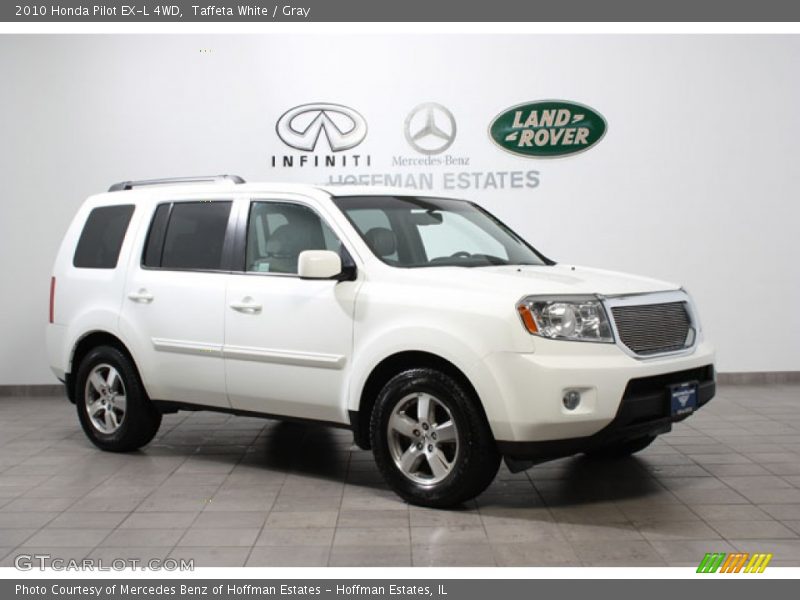 Taffeta White / Gray 2010 Honda Pilot EX-L 4WD