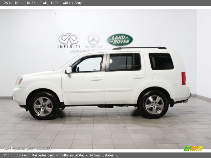 Taffeta White / Gray 2010 Honda Pilot EX-L 4WD