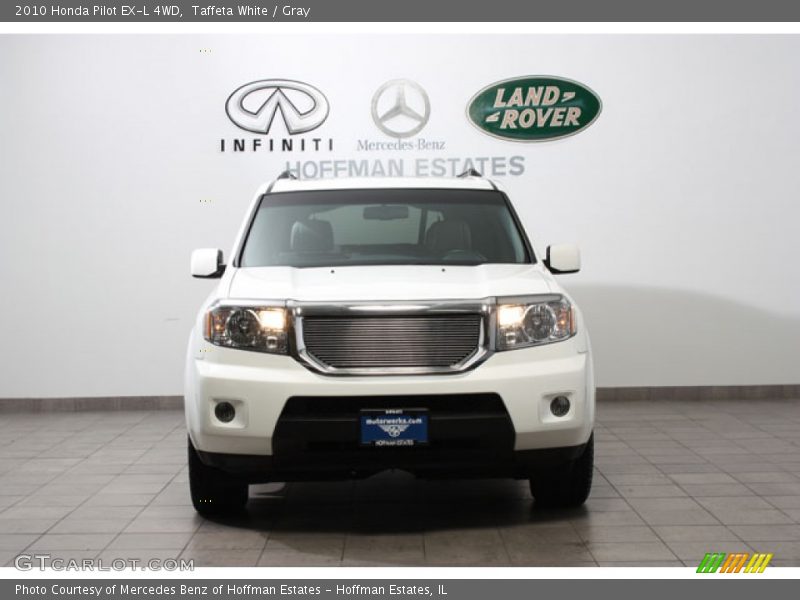 Taffeta White / Gray 2010 Honda Pilot EX-L 4WD