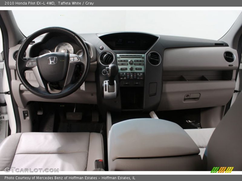 Taffeta White / Gray 2010 Honda Pilot EX-L 4WD
