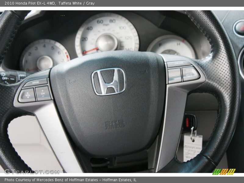 Taffeta White / Gray 2010 Honda Pilot EX-L 4WD