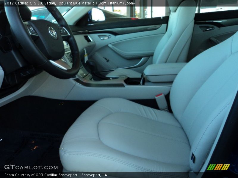 Opulent Blue Metallic / Light Titanium/Ebony 2012 Cadillac CTS 3.0 Sedan