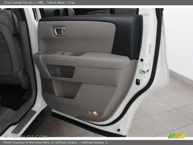 Taffeta White / Gray 2010 Honda Pilot EX-L 4WD
