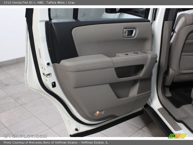 Taffeta White / Gray 2010 Honda Pilot EX-L 4WD
