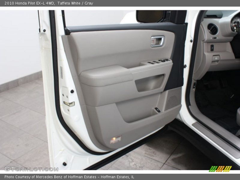 Taffeta White / Gray 2010 Honda Pilot EX-L 4WD