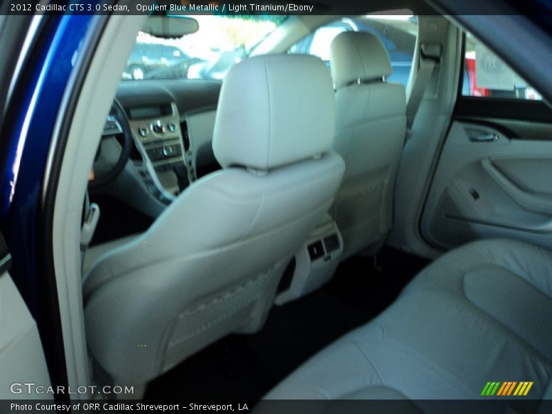 Opulent Blue Metallic / Light Titanium/Ebony 2012 Cadillac CTS 3.0 Sedan