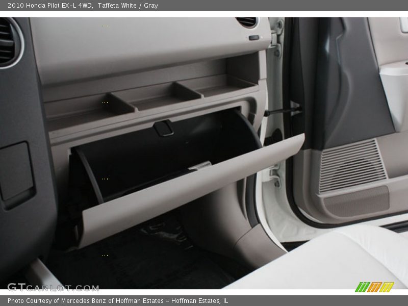 Taffeta White / Gray 2010 Honda Pilot EX-L 4WD