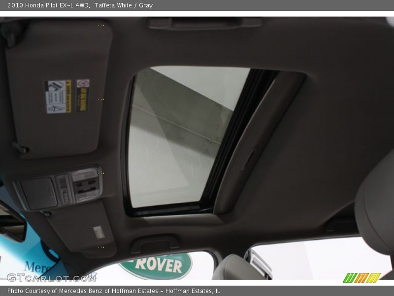 Taffeta White / Gray 2010 Honda Pilot EX-L 4WD