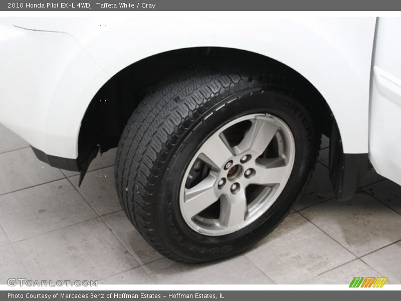 Taffeta White / Gray 2010 Honda Pilot EX-L 4WD