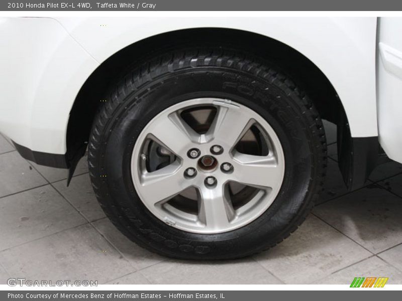 Taffeta White / Gray 2010 Honda Pilot EX-L 4WD