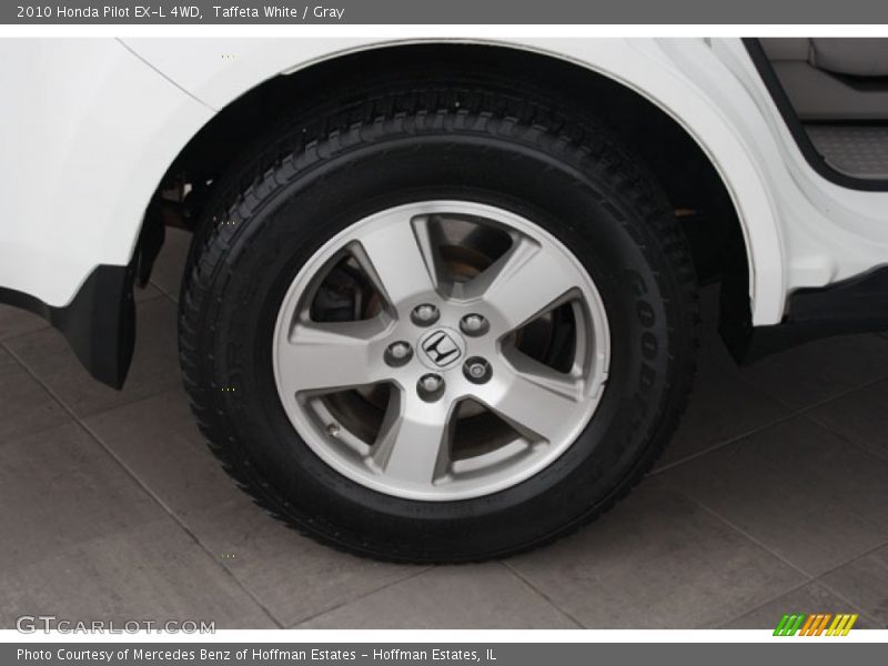 Taffeta White / Gray 2010 Honda Pilot EX-L 4WD