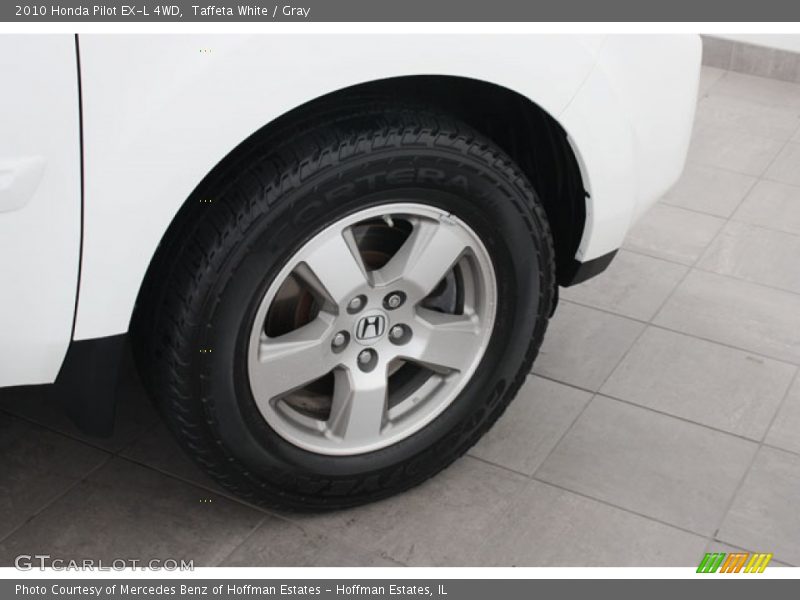 Taffeta White / Gray 2010 Honda Pilot EX-L 4WD