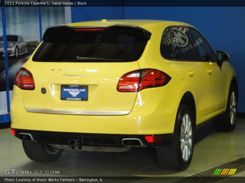 Sand Yellow / Black 2011 Porsche Cayenne S