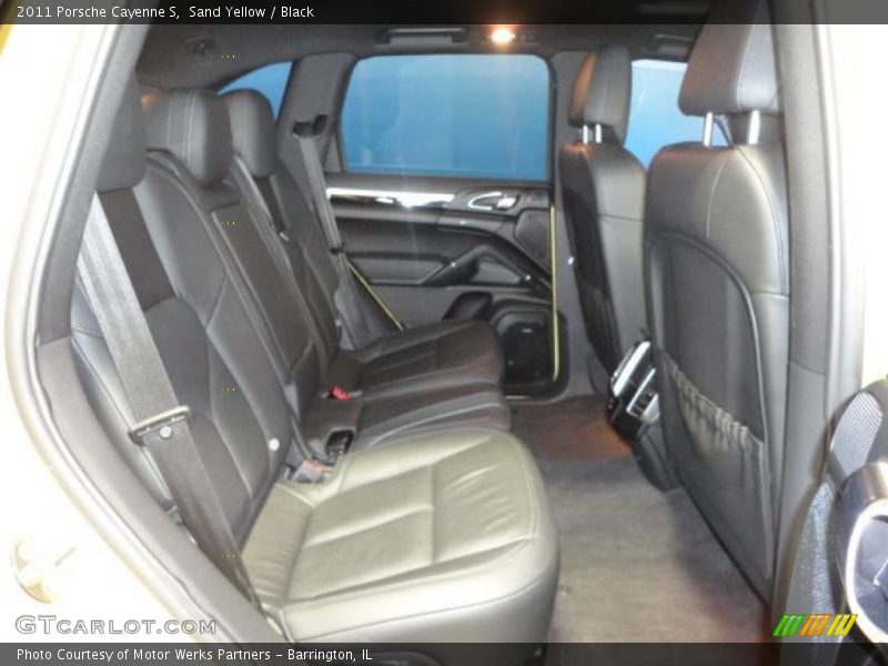 Sand Yellow / Black 2011 Porsche Cayenne S