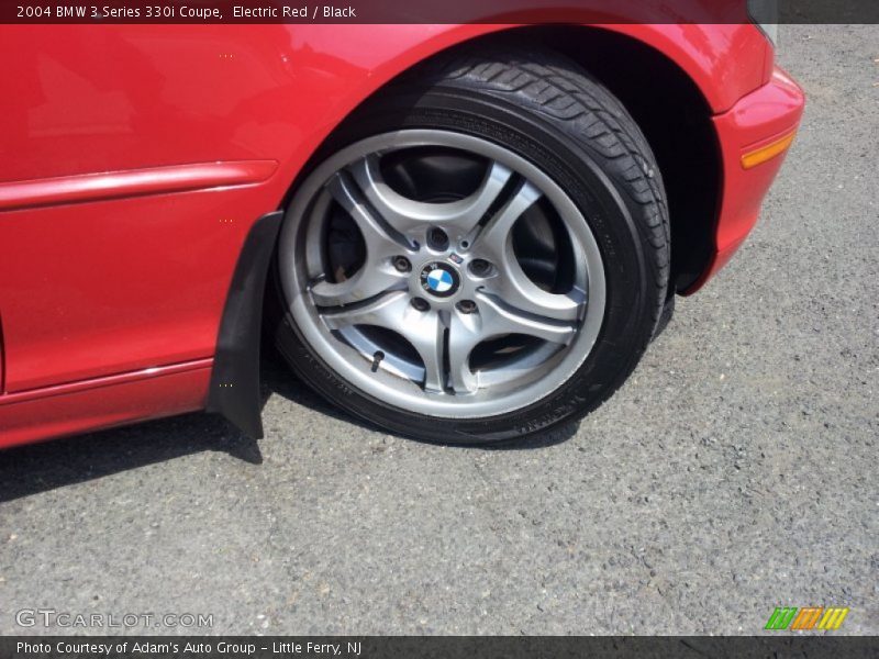 Electric Red / Black 2004 BMW 3 Series 330i Coupe