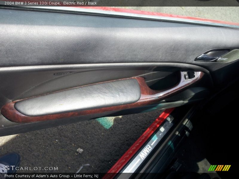 Electric Red / Black 2004 BMW 3 Series 330i Coupe