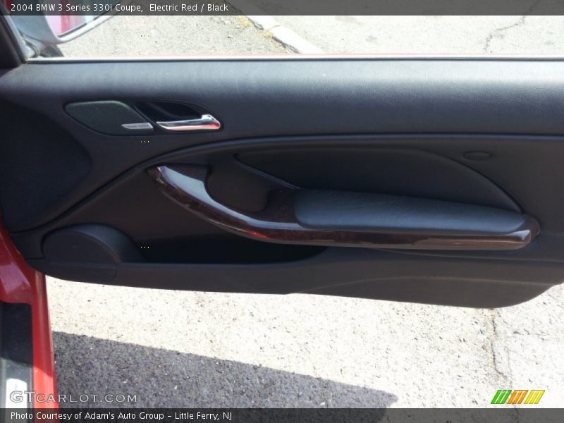 Electric Red / Black 2004 BMW 3 Series 330i Coupe