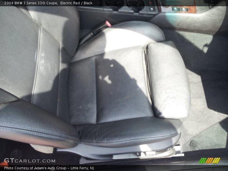 Electric Red / Black 2004 BMW 3 Series 330i Coupe