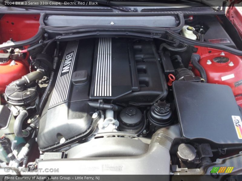 Electric Red / Black 2004 BMW 3 Series 330i Coupe