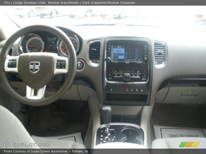 Mineral Gray Metallic / Dark Graystone/Medium Graystone 2011 Dodge Durango Crew