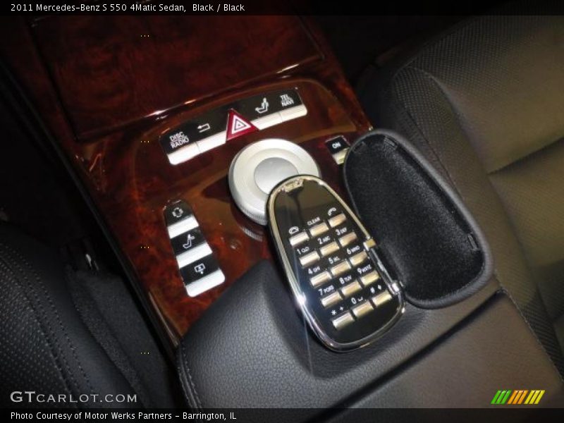Black / Black 2011 Mercedes-Benz S 550 4Matic Sedan