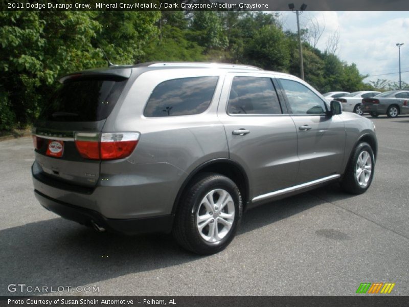 Mineral Gray Metallic / Dark Graystone/Medium Graystone 2011 Dodge Durango Crew