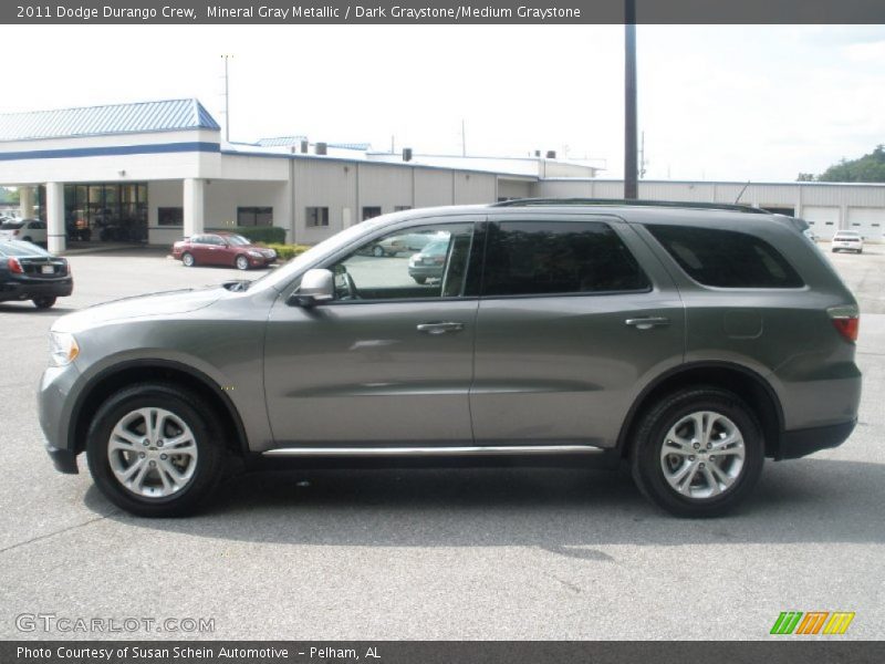 Mineral Gray Metallic / Dark Graystone/Medium Graystone 2011 Dodge Durango Crew