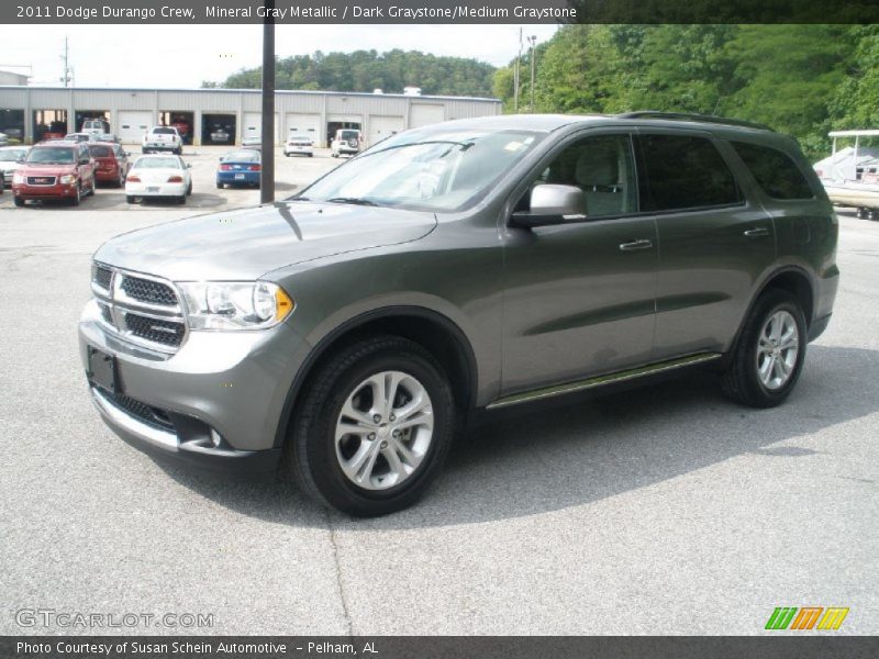 Mineral Gray Metallic / Dark Graystone/Medium Graystone 2011 Dodge Durango Crew