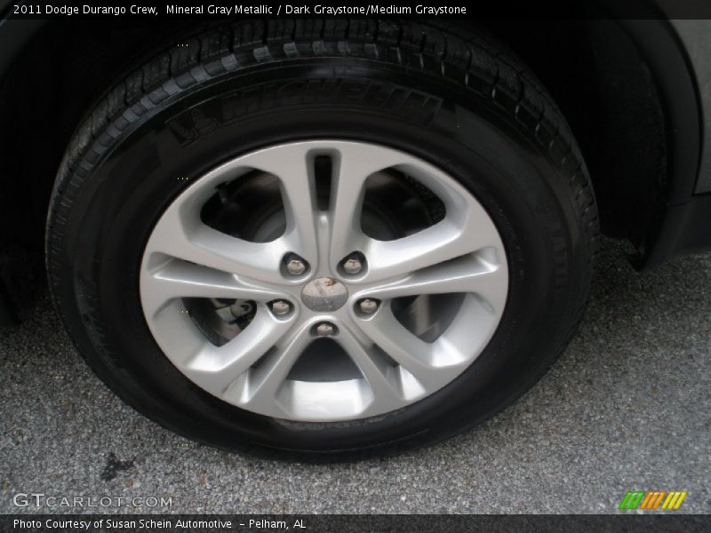 Mineral Gray Metallic / Dark Graystone/Medium Graystone 2011 Dodge Durango Crew