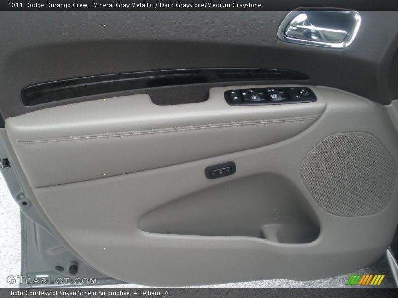 Mineral Gray Metallic / Dark Graystone/Medium Graystone 2011 Dodge Durango Crew