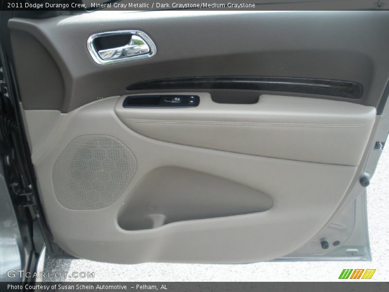 Mineral Gray Metallic / Dark Graystone/Medium Graystone 2011 Dodge Durango Crew