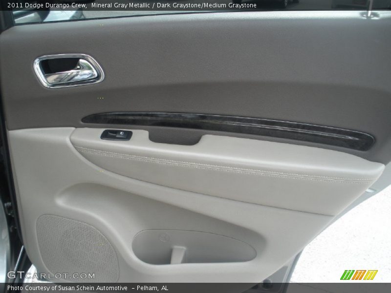 Mineral Gray Metallic / Dark Graystone/Medium Graystone 2011 Dodge Durango Crew