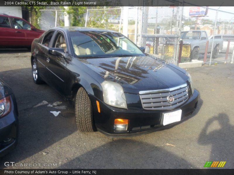 Black Raven / Light Neutral 2004 Cadillac CTS Sedan