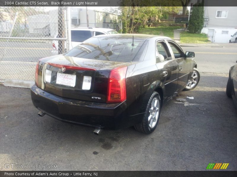 Black Raven / Light Neutral 2004 Cadillac CTS Sedan