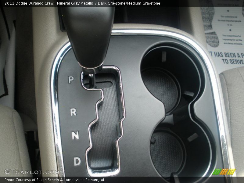 Mineral Gray Metallic / Dark Graystone/Medium Graystone 2011 Dodge Durango Crew